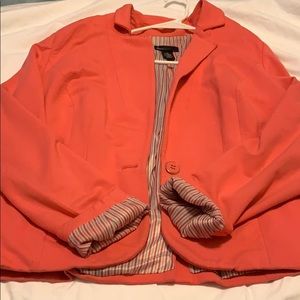 Lane Bryant - pink blazer great for fall/spring